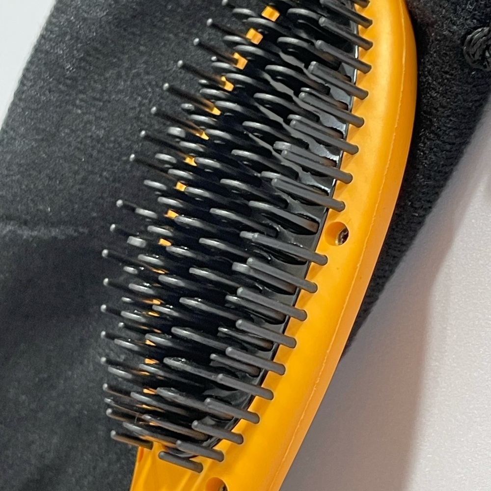 SOLEIL Mini Heat Styling Brush Apricot - Picture 4 of 11